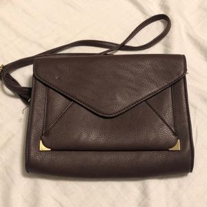 Deep purple crossbody purse